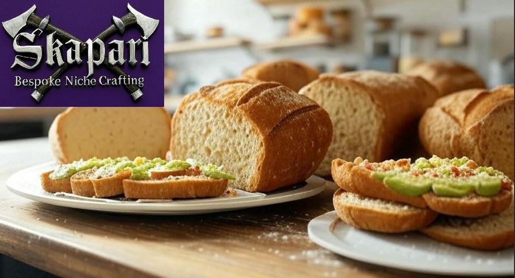 Mix for Keto Friendly White Bakery 375g Loaf, Coconut, Almond and wheat with 1g Net Carbs Per Slice. 8g protein per 2 slices.