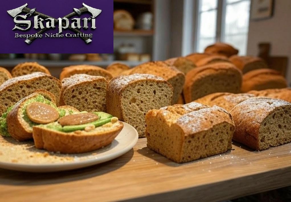 Mix for Keto Friendly 375g Bakery Bread Loaf, Coconut, Almond and wholewheat seeded with 0.8g Net Carbs Per Slice.